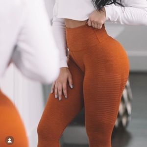 Alphalete halo leggings burnt orange